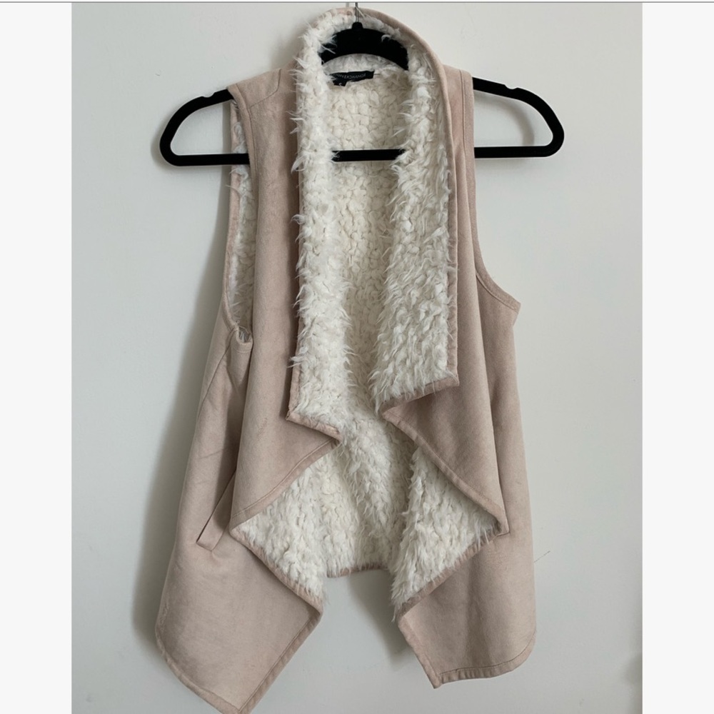 Foreign Exchange Faux Fur Vest